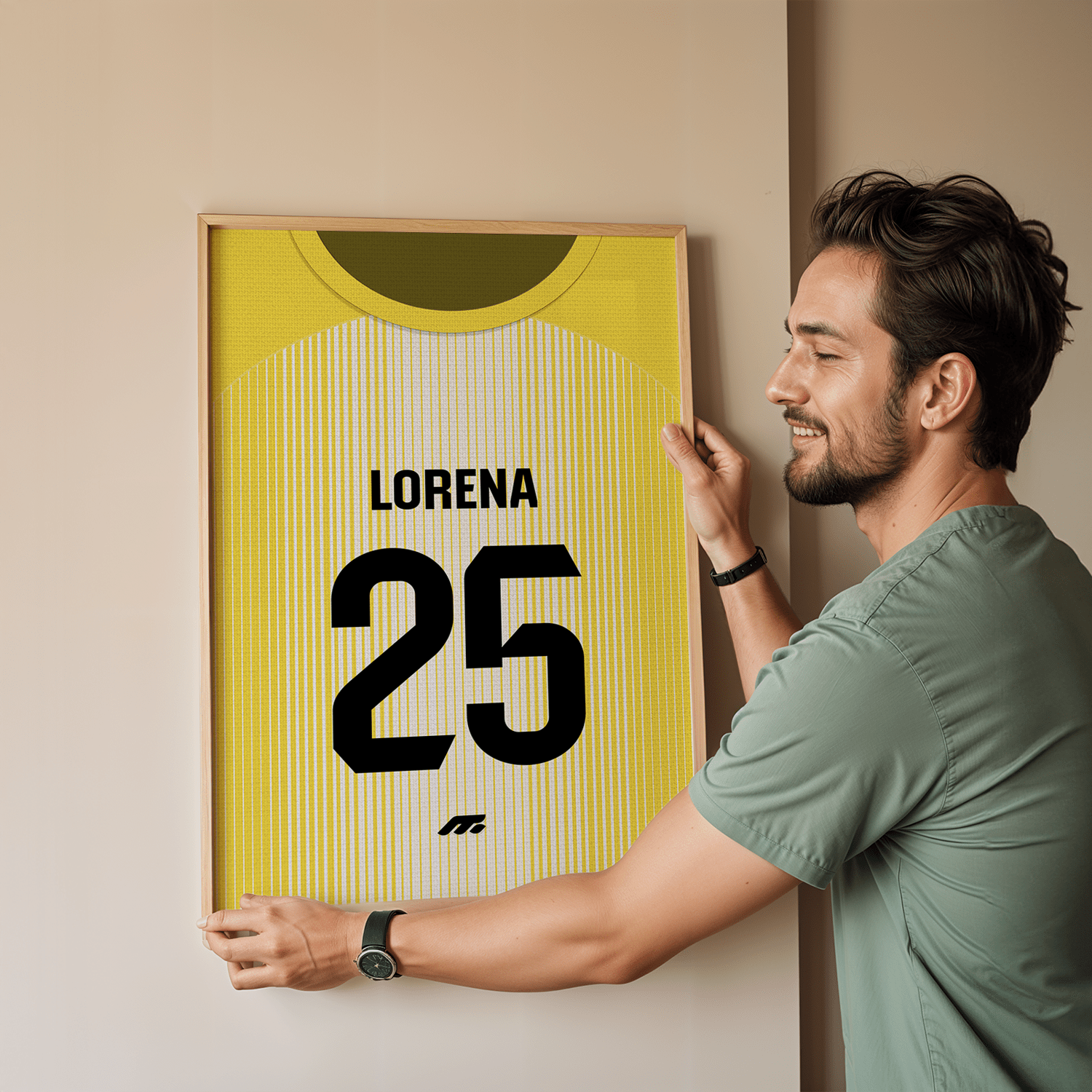 Affiche Atletico Madrid football personnalisable à imprimer