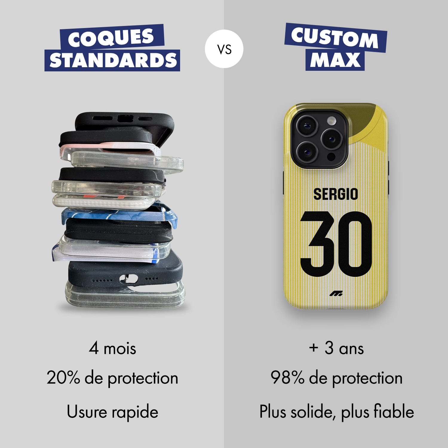 Coque Atletico Madrid personnalisable