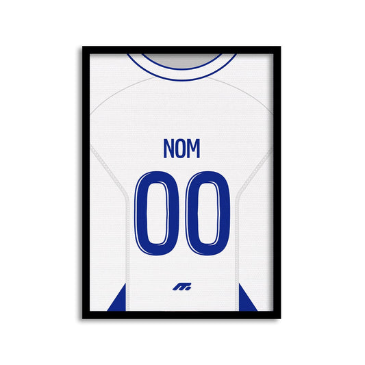 Affiche AUXERRE football personnalisable à imprimer