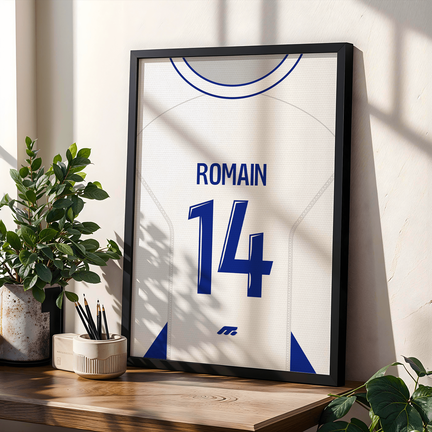 Affiche AUXERRE football personnalisable à imprimer