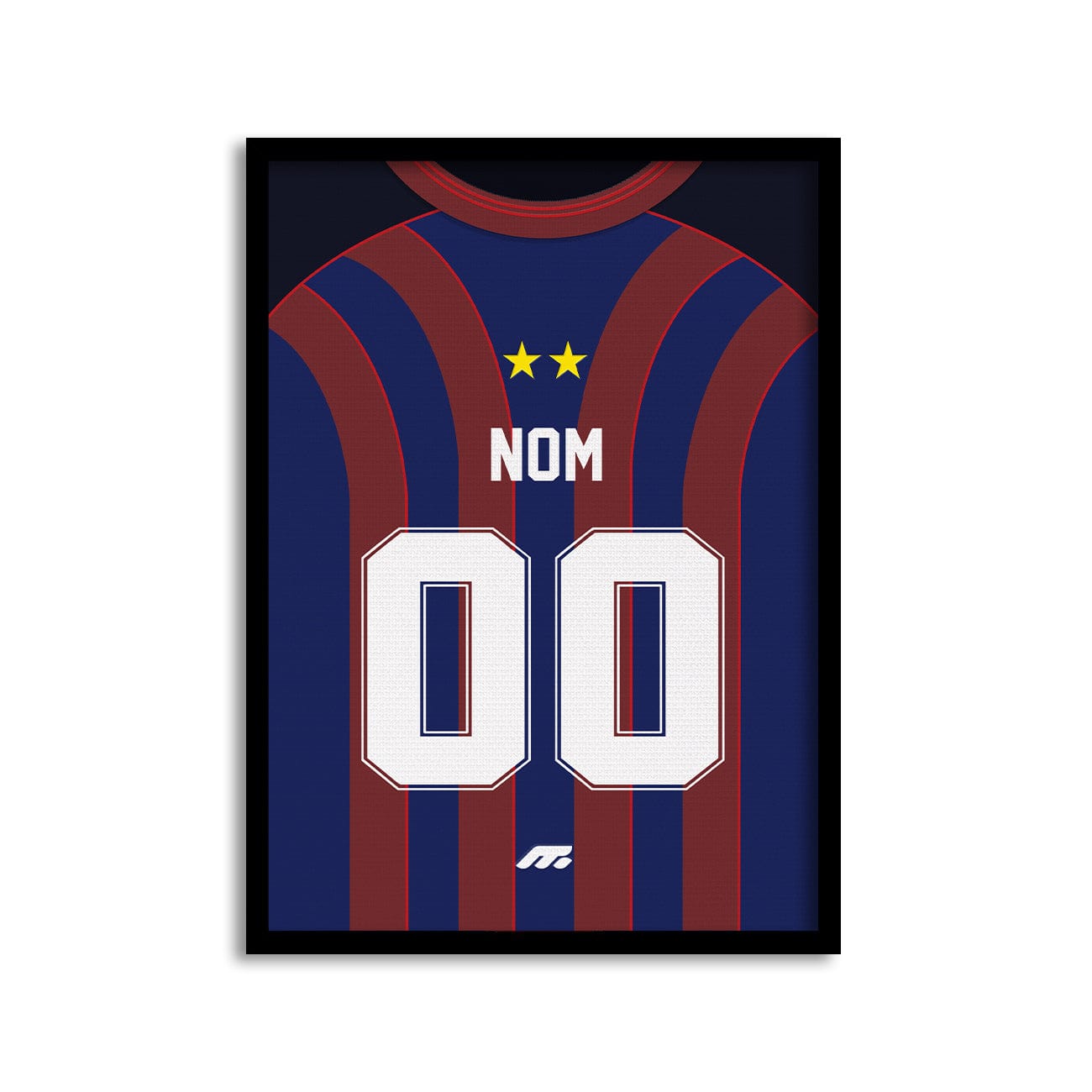 Affiche BALE football personnalisable à imprimer