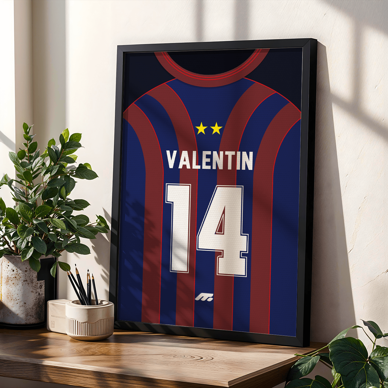 Affiche BALE football personnalisable à imprimer