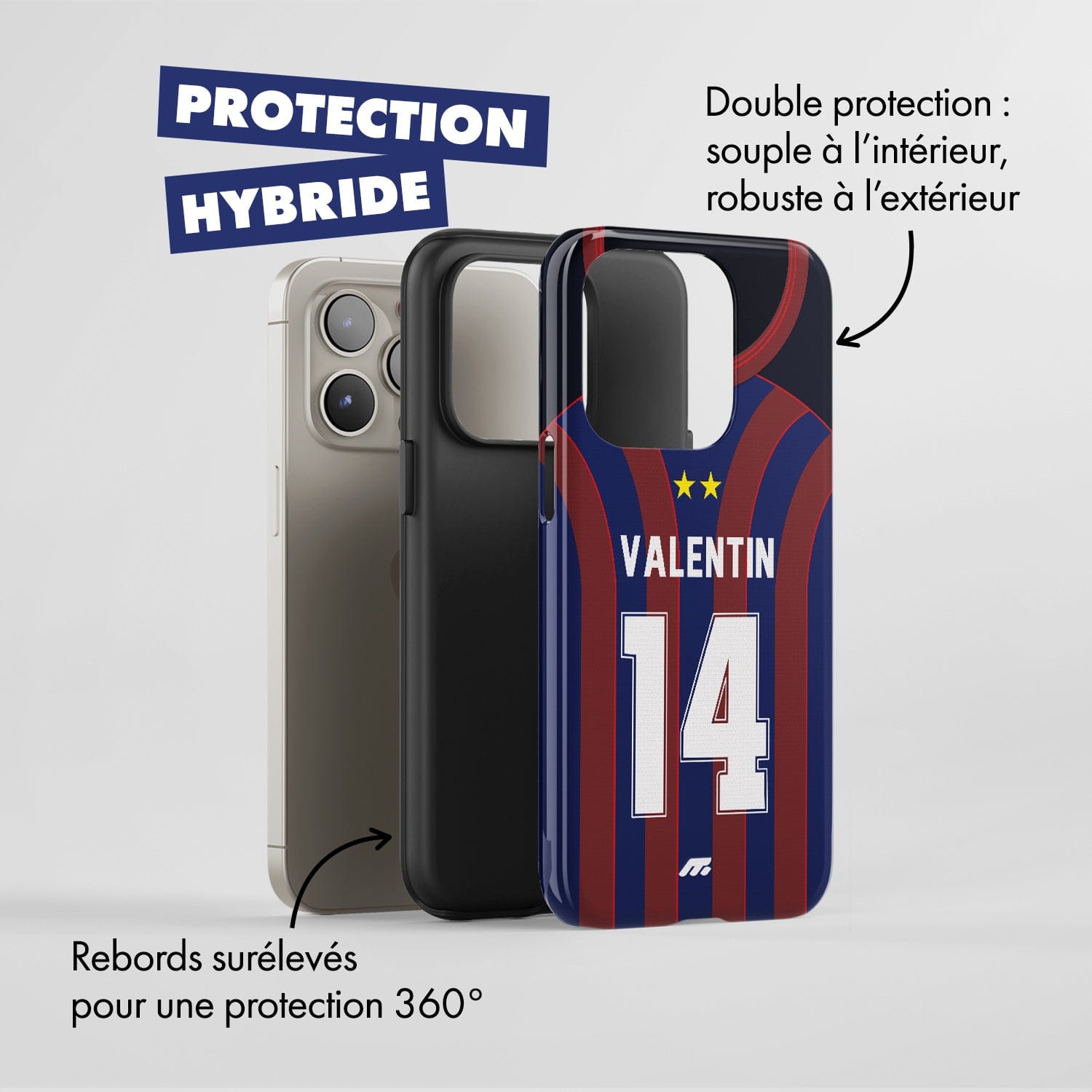 Coque de téléphone BALE personnalisable pour téléphone