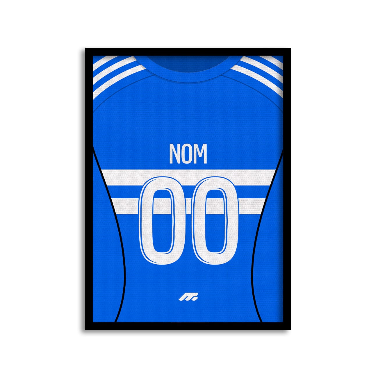 Affiche BASTIA football personnalisable à imprimer