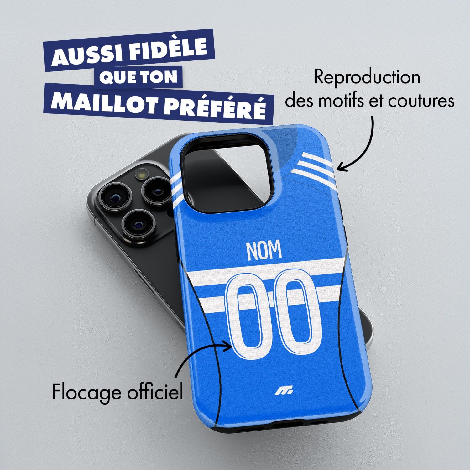 Coque de téléphone BASTIA personnalisable pour téléphone