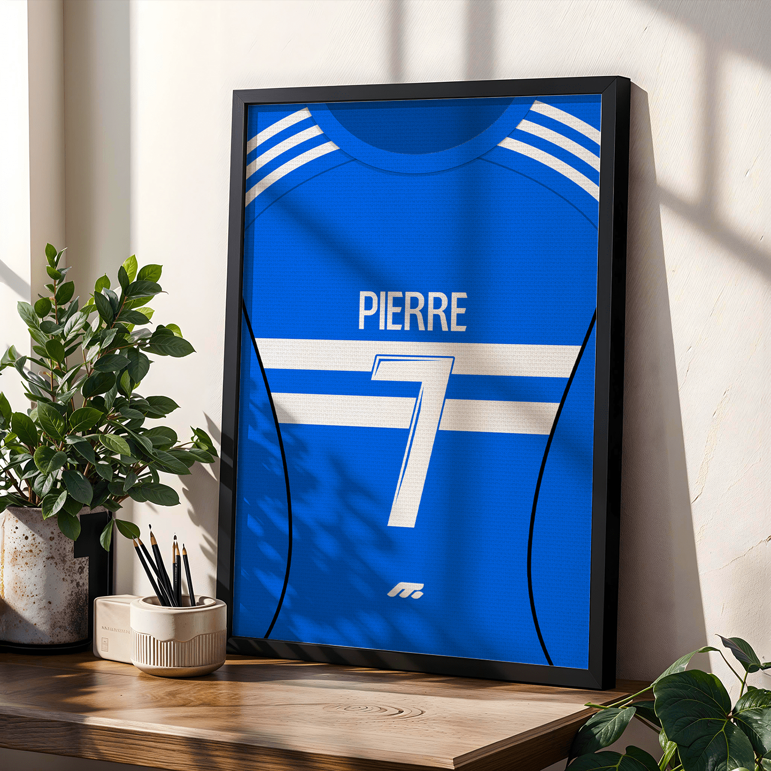 Affiche BASTIA football personnalisable à imprimer