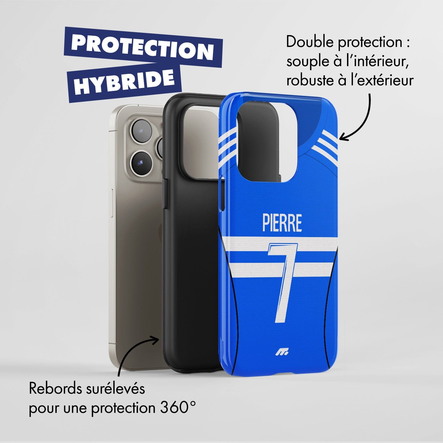 Coque de téléphone BASTIA personnalisable pour téléphone