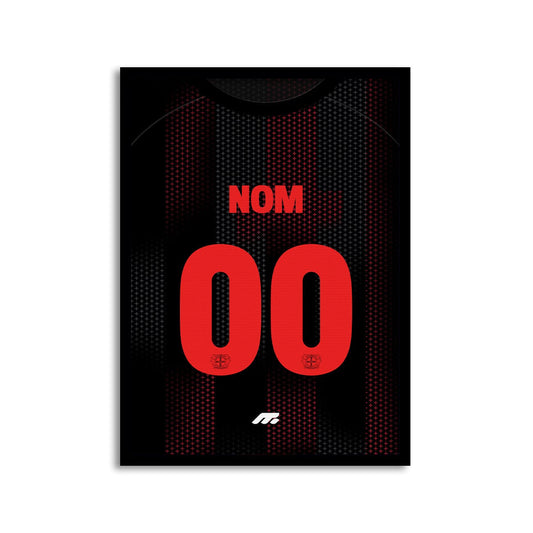 Affiche BAYER LEVERKUSEN football personnalisable à imprimer