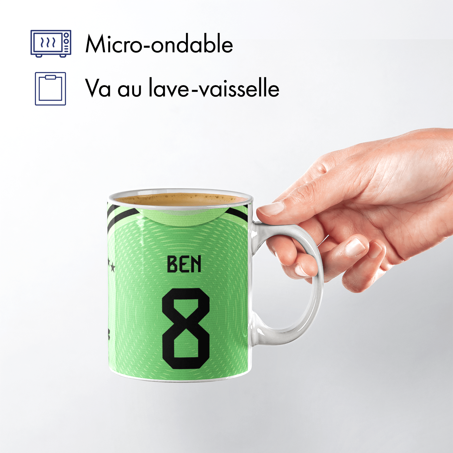 Mug Bayern Munich football personnalisable