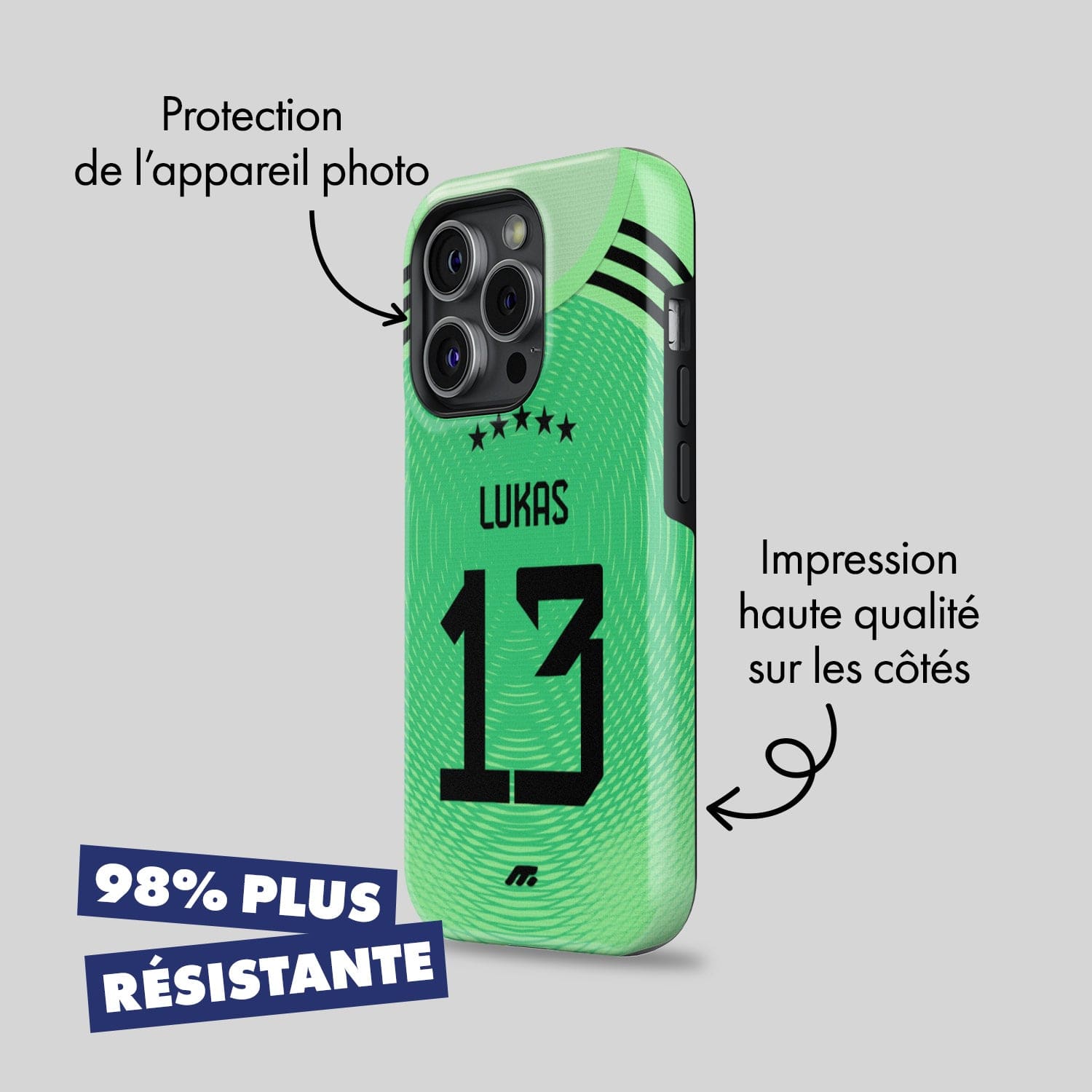 Coque Bayern Munich football personnalisable pour téléphone