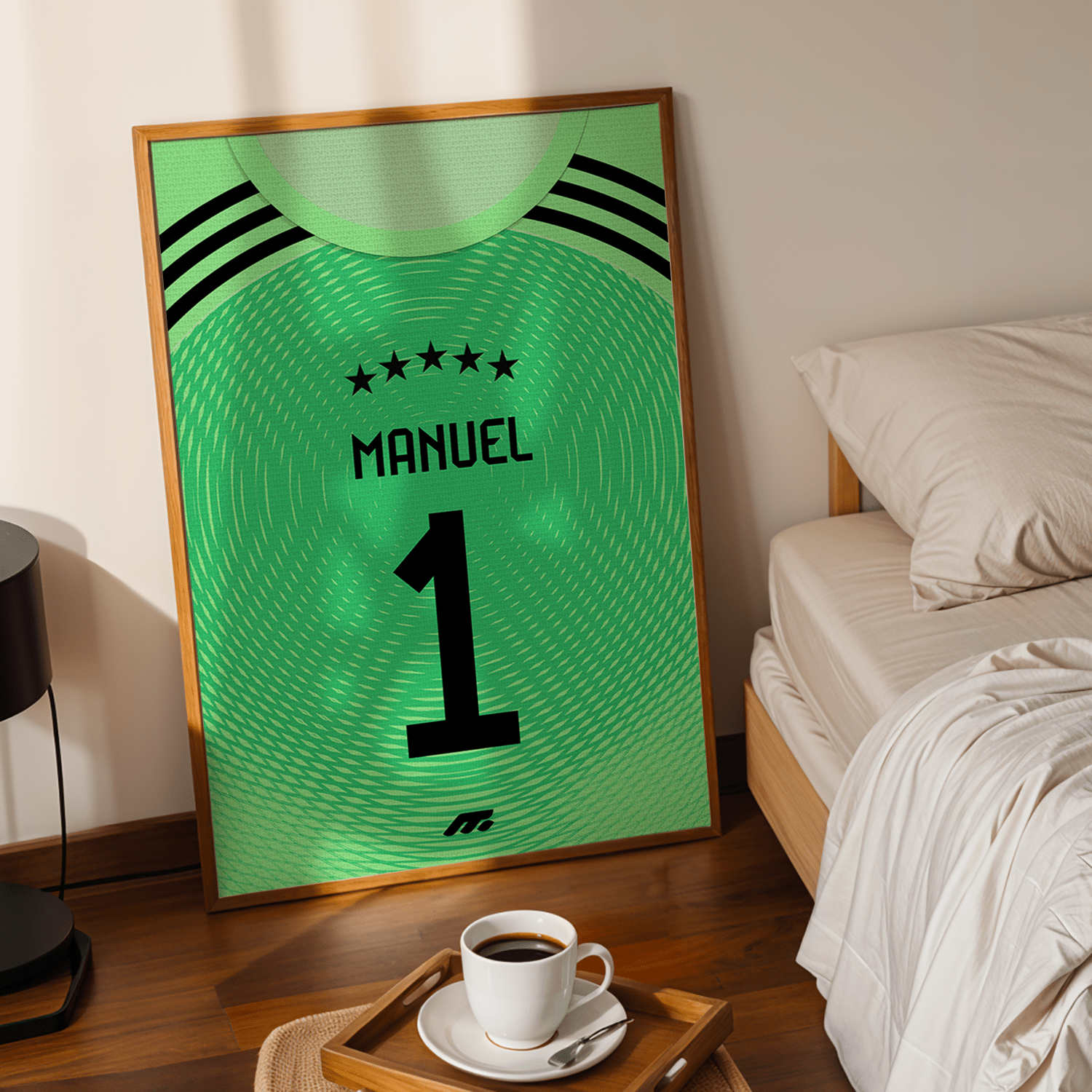 Affiche Bayern Munich football personnalisable à imprimer