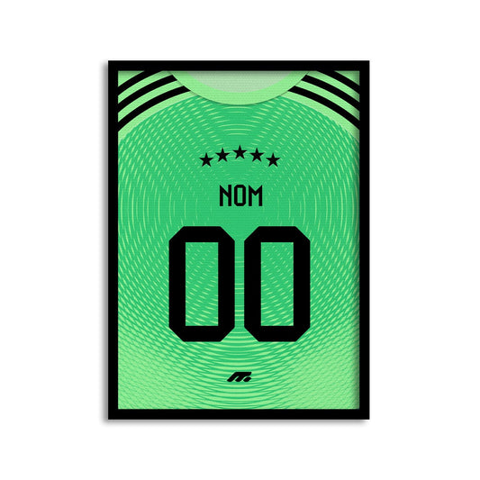 Affiche Bayern Munich football personnalisable à imprimer