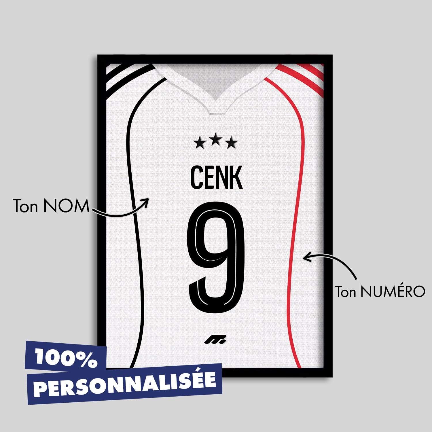 Affiche BESIKTAS football personnalisable à imprimer