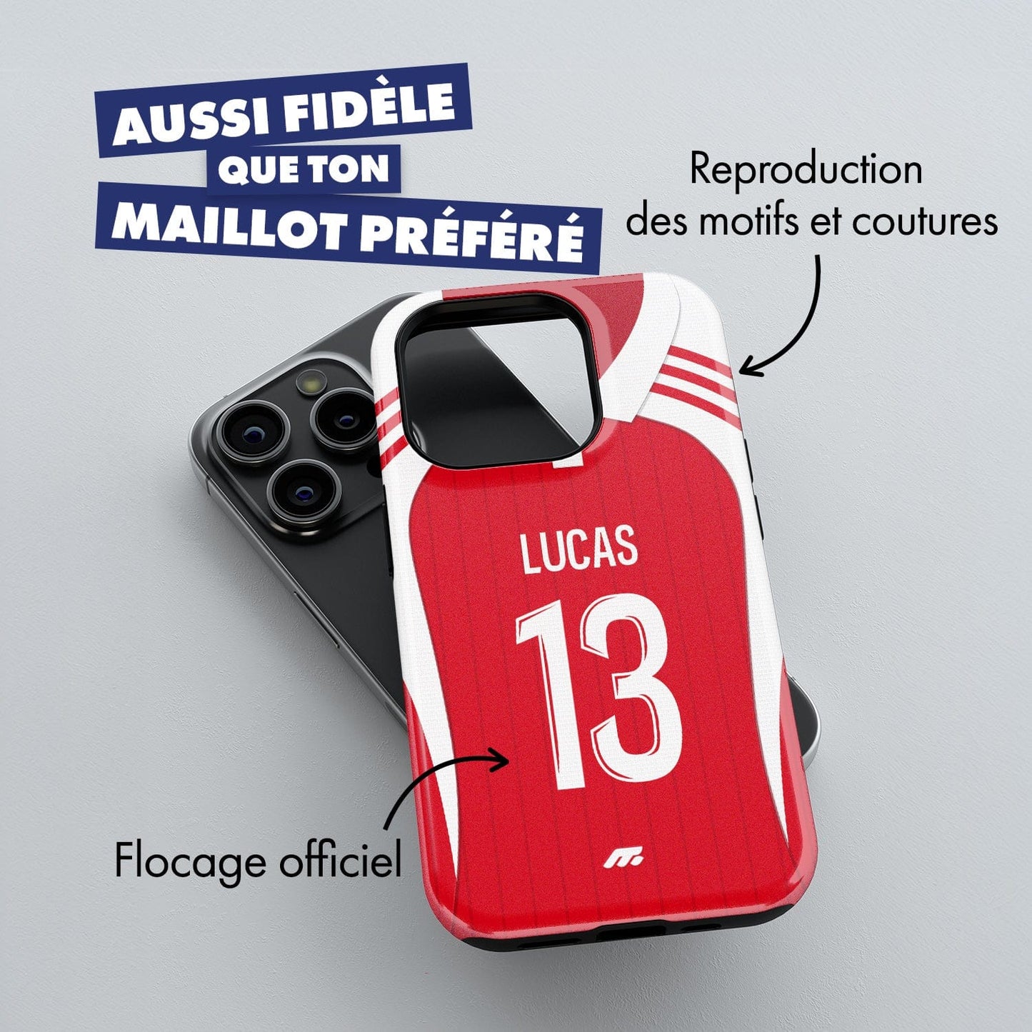 Coque Stade Brestois football personnalisable pour téléphone