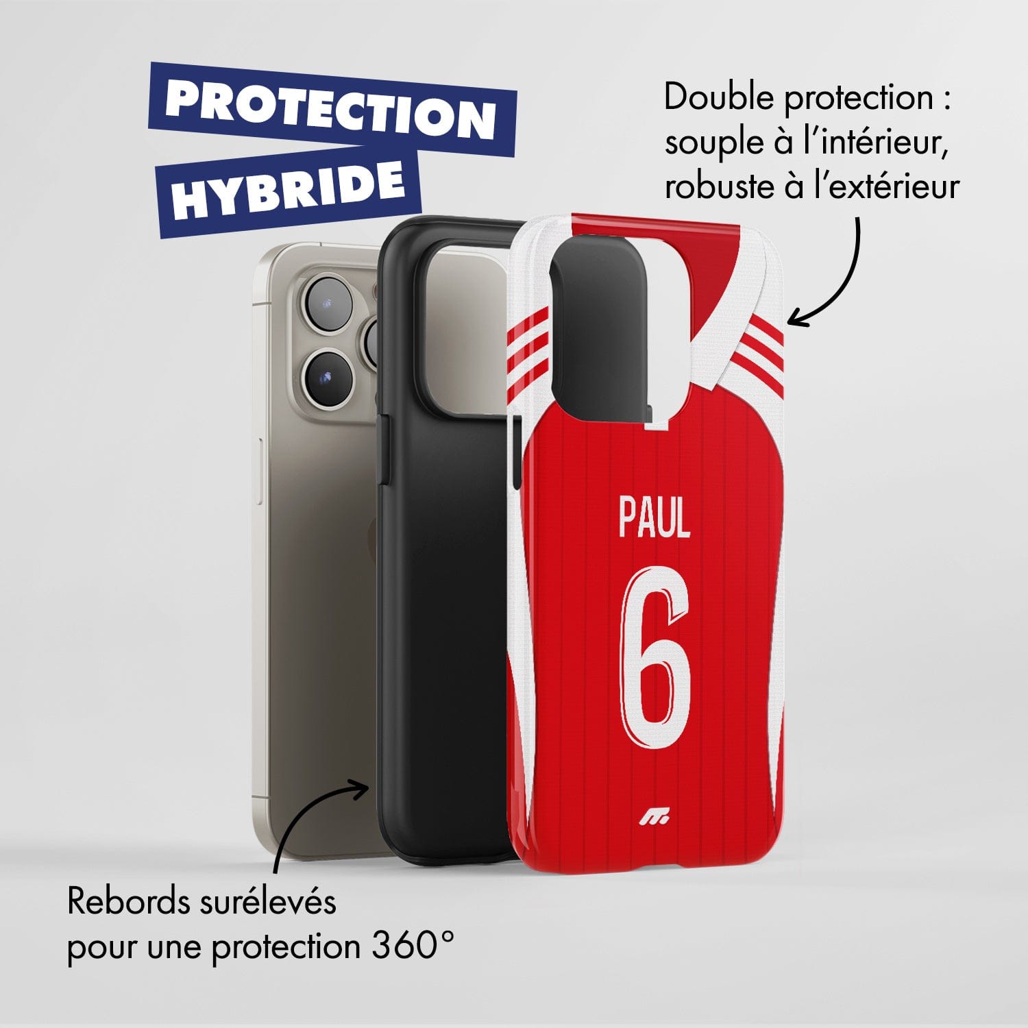 Coque Stade Brestois football personnalisable pour téléphone