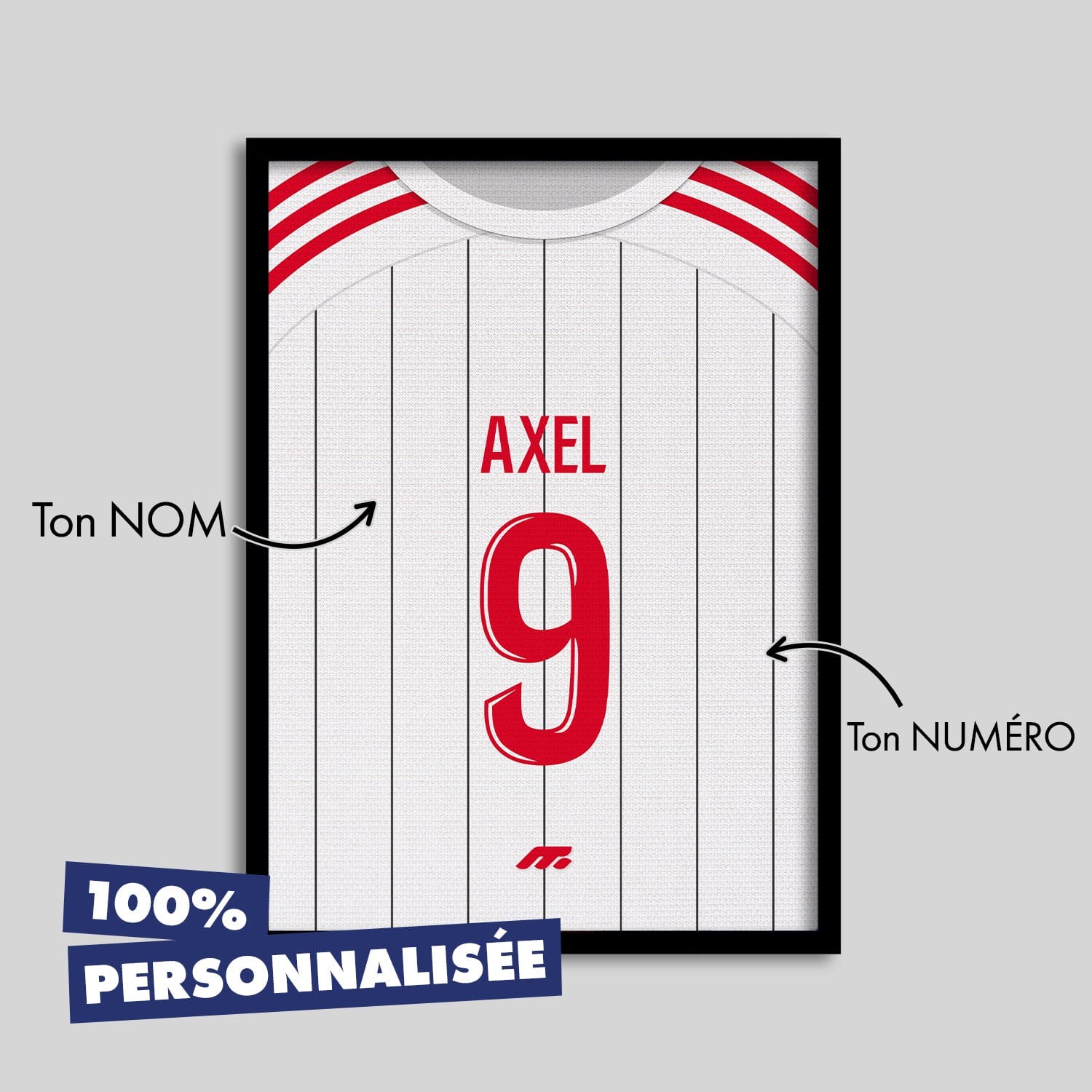 Affiche BREST football personnalisable à imprimer