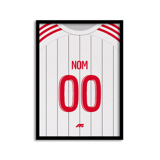 Affiche BREST football personnalisable à imprimer