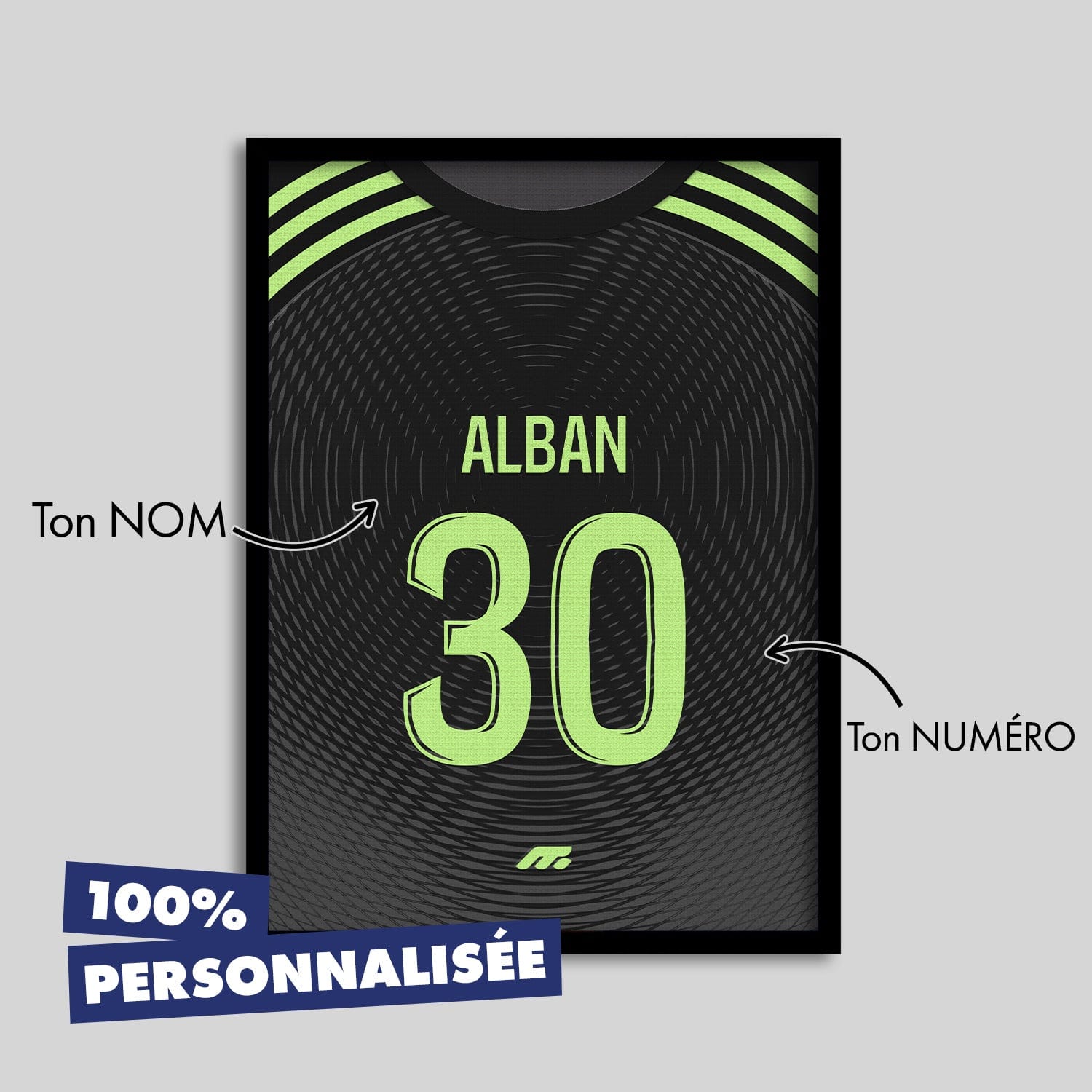 Affiche BREST football personnalisable à imprimer