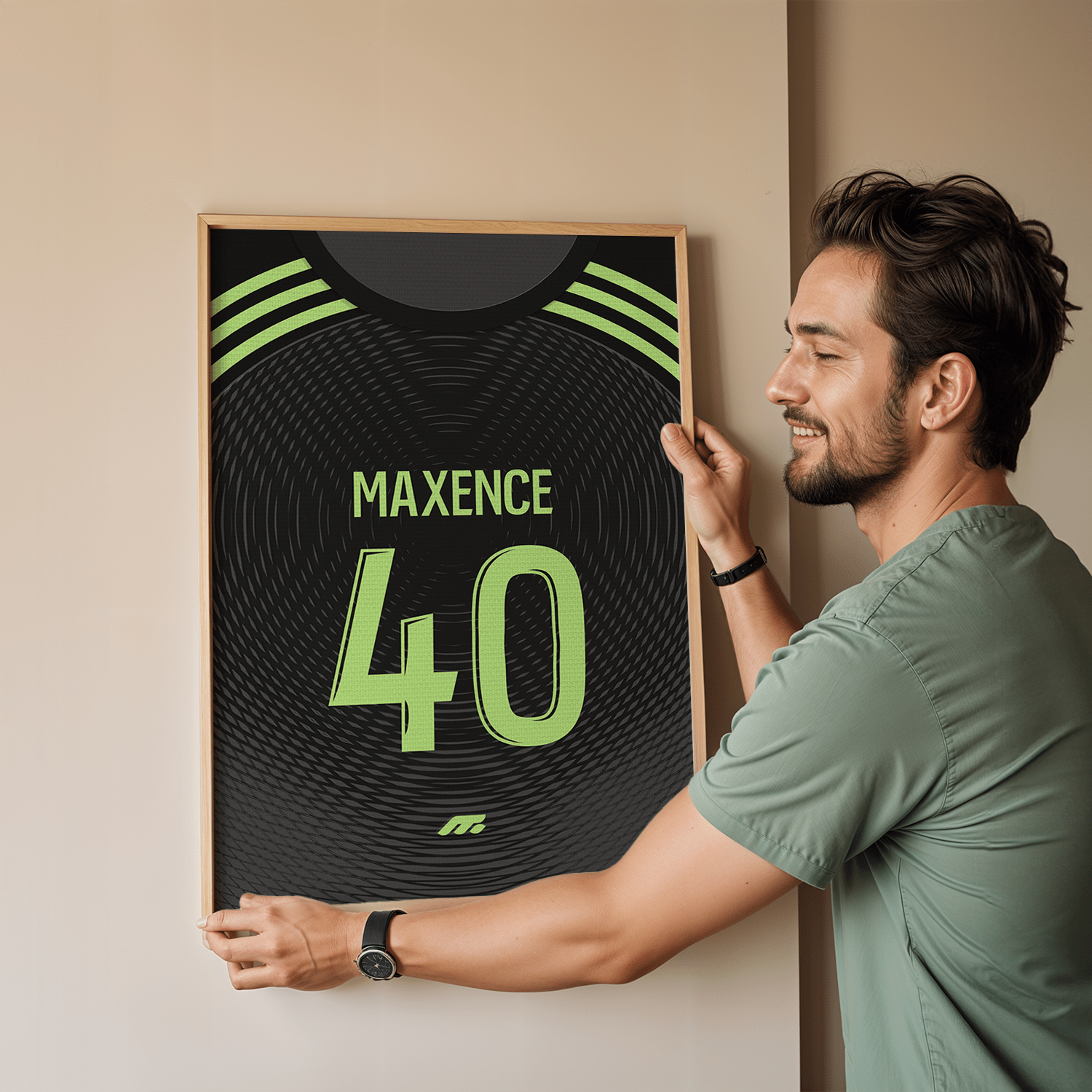 Affiche BREST football personnalisable à imprimer