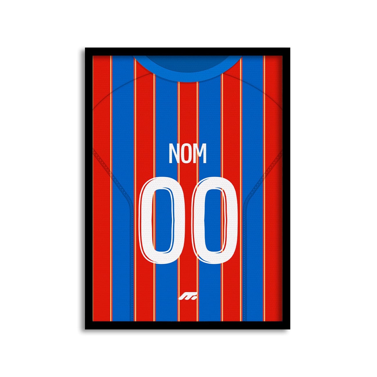 Affiche CAEN football personnalisable à imprimer