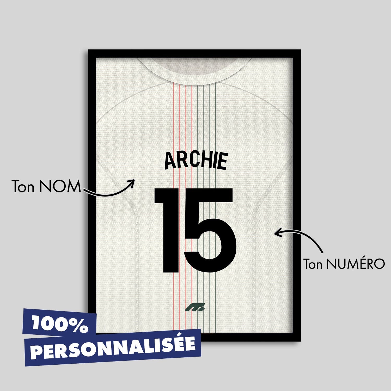 Affiche Chelsea FC football personnalisable à imprimer