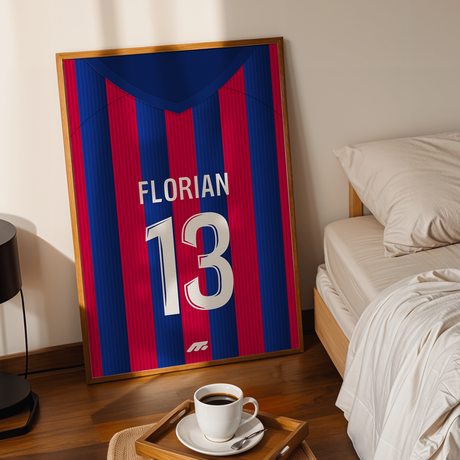 Affiche CLERMONT football personnalisable à imprimer