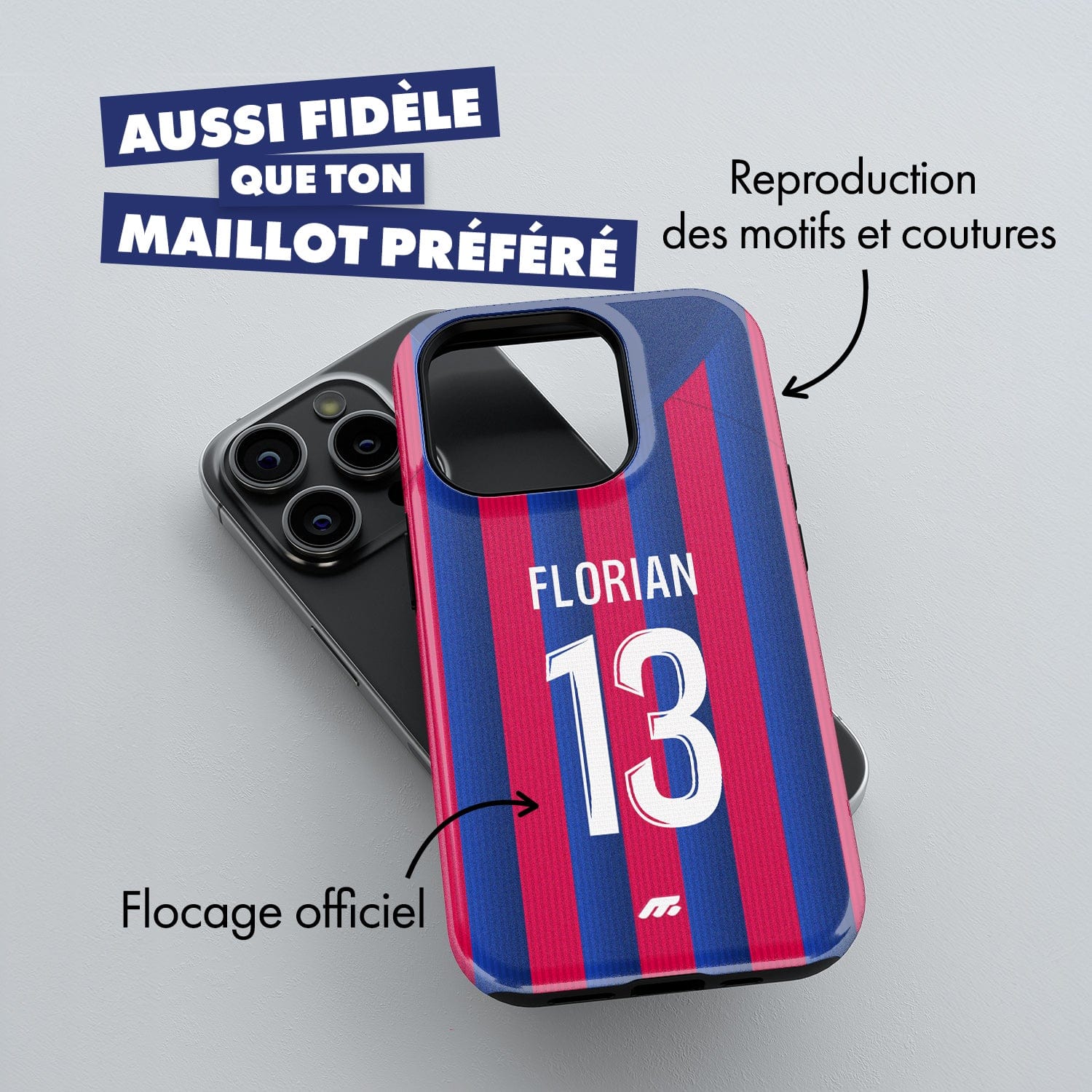 Coque de téléphone CLERMONT personnalisable pour téléphone