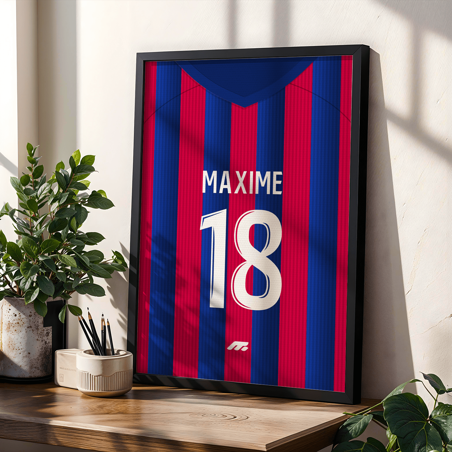 Affiche CLERMONT football personnalisable à imprimer