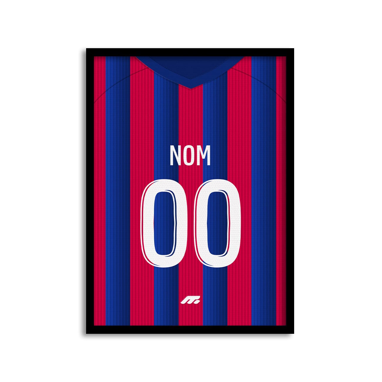 Affiche CLERMONT football personnalisable à imprimer