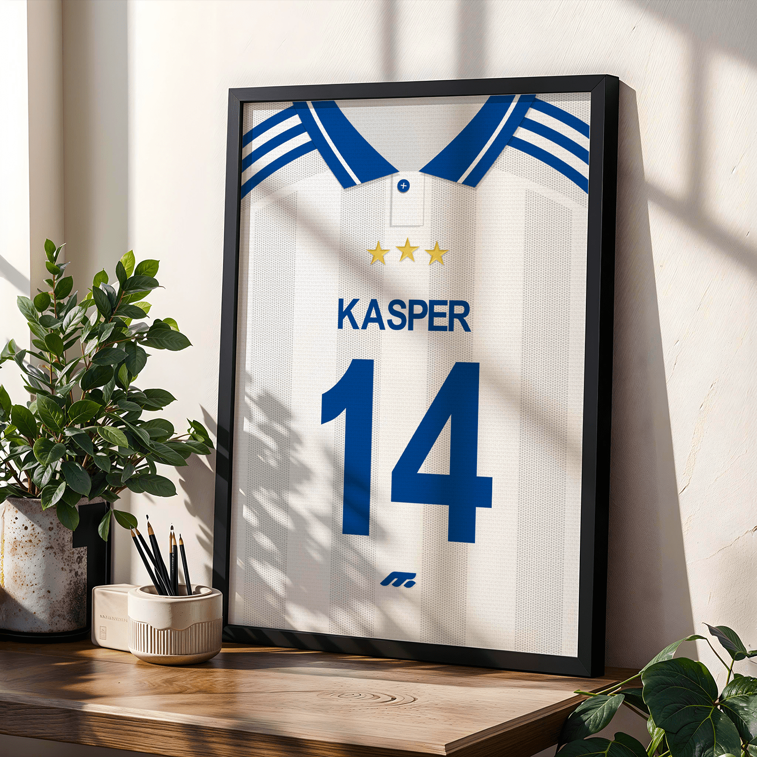 Affiche COPENHAGUE football personnalisable à imprimer