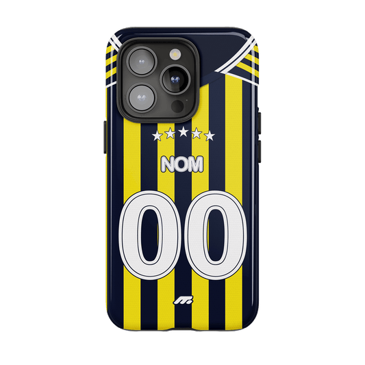 Coque Fenerbahce football personnalisable pour téléphone - iPhone, Samsung, Google, Xiaomi, Oppo