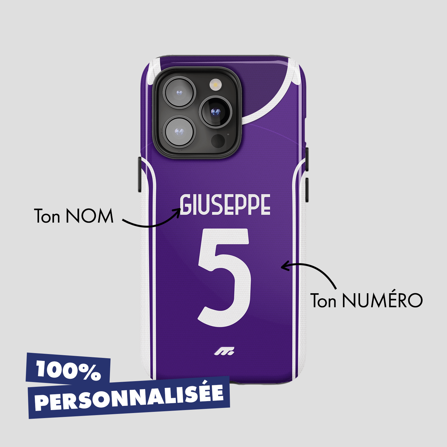 Coque de téléphone Fiorentina personnalisable pour téléphone