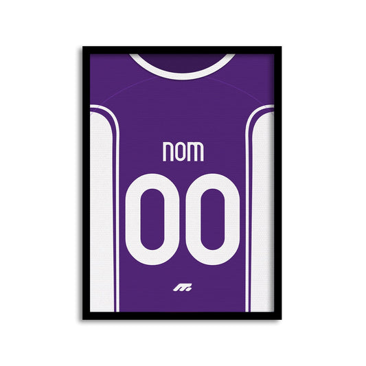 Affiche FIORENTINA football personnalisable à imprimer