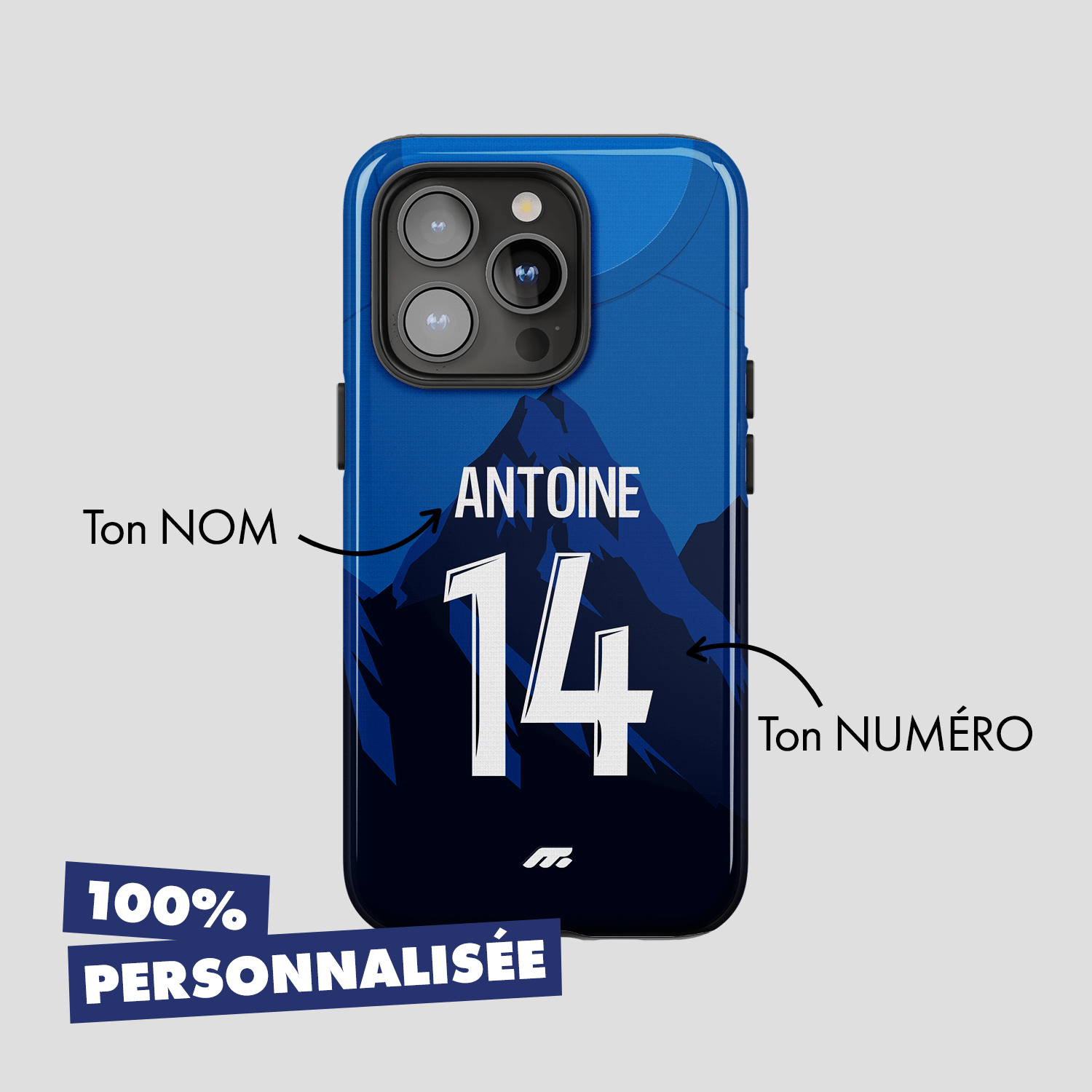 Coque de téléphone GRENOBLE personnalisable pour téléphone