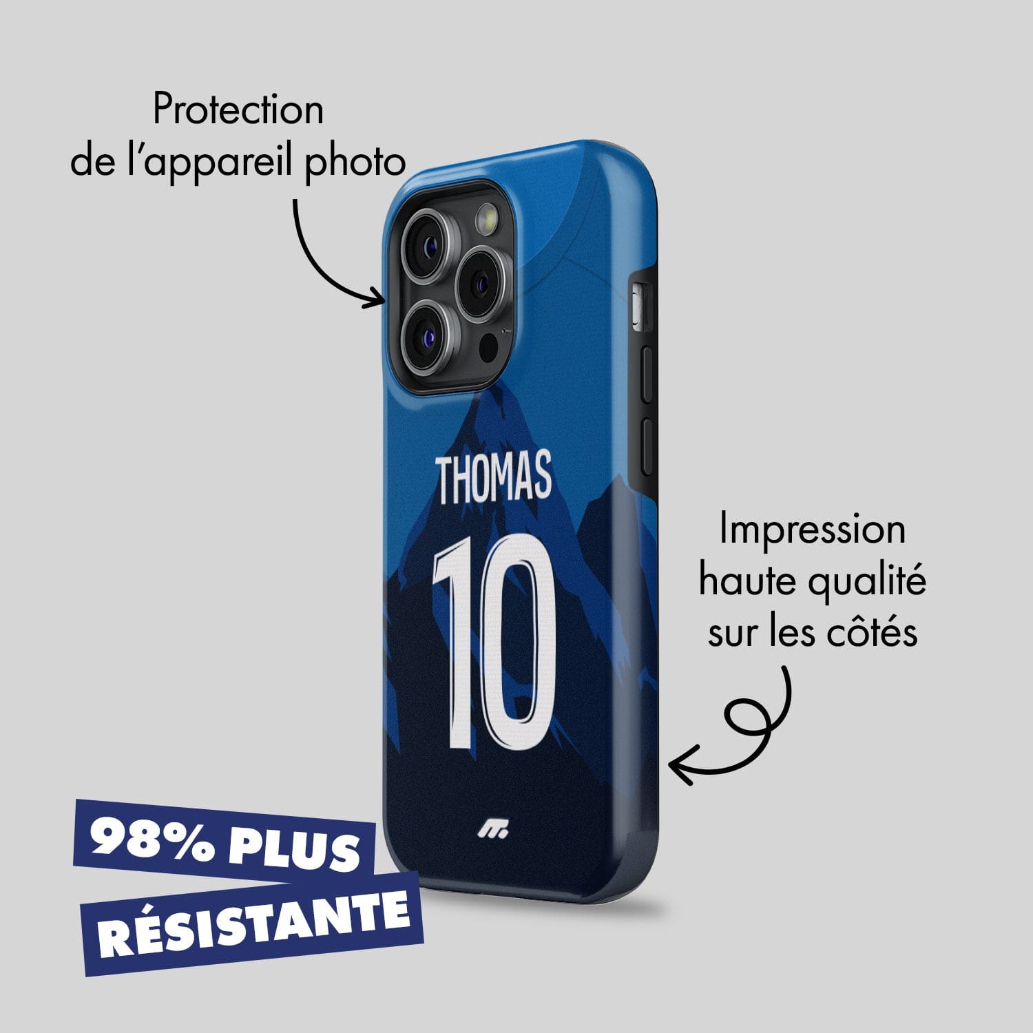 Coque de téléphone GRENOBLE personnalisable pour téléphone