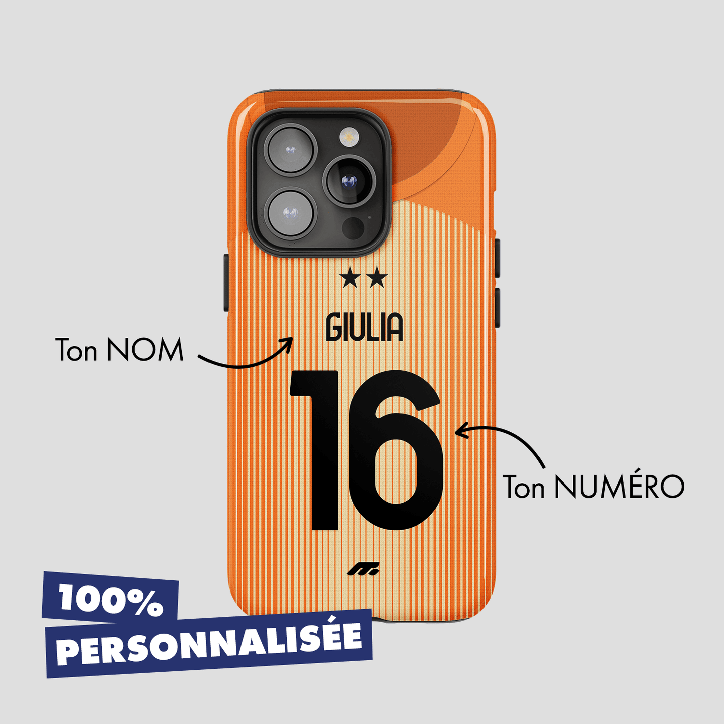 Coque Inter Milan football personnalisable pour téléphone
