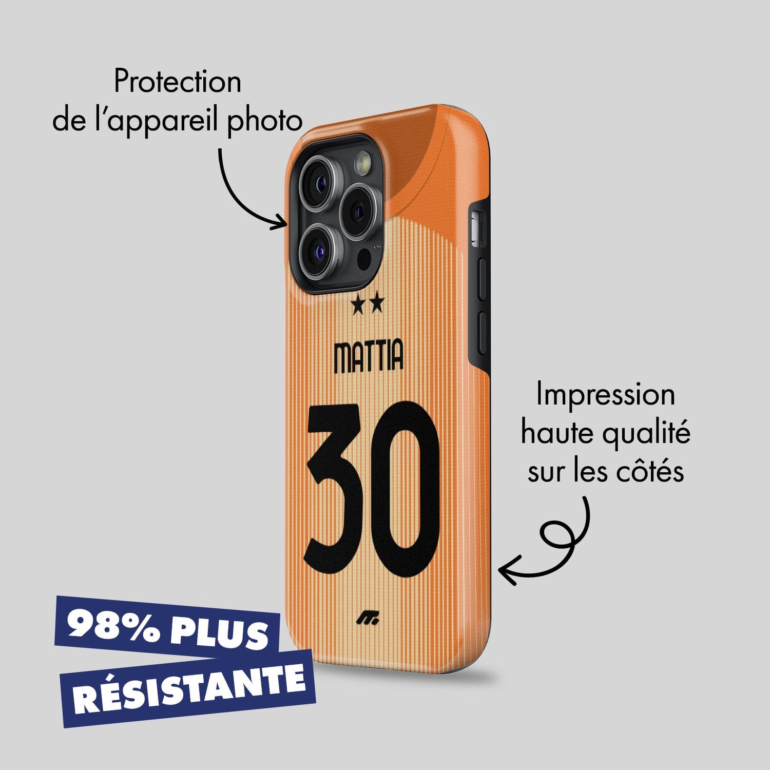 Coque Inter Milan football personnalisable pour téléphone