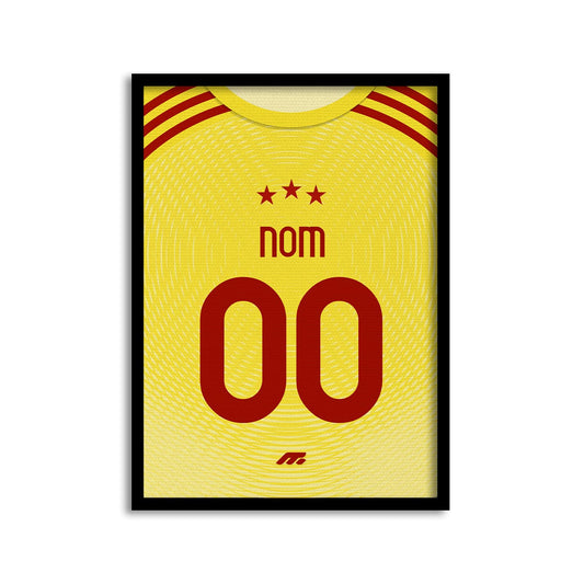 Affiche Juventus Turin football personnalisable à imprimer