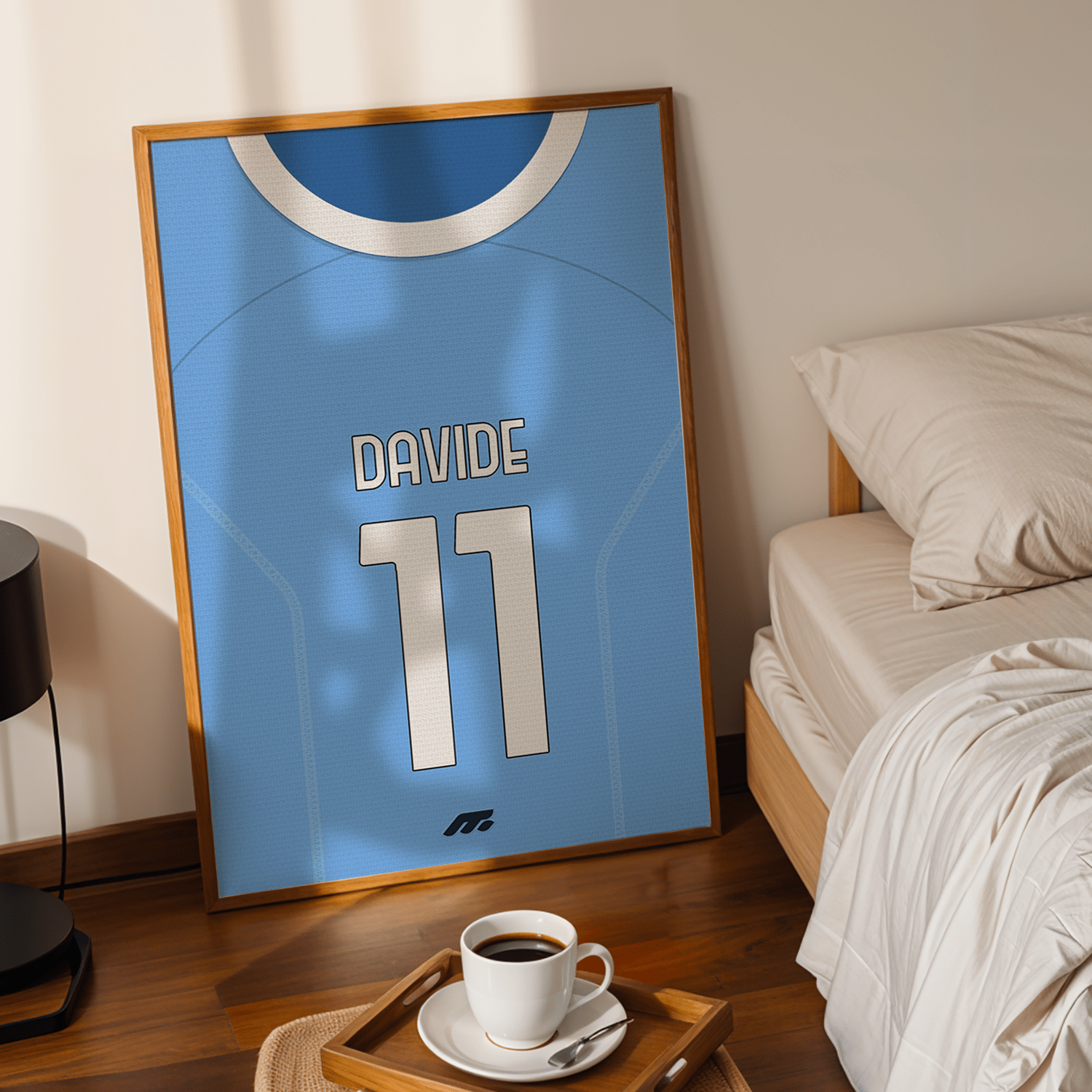 Affiche LAZIO football personnalisable à imprimer