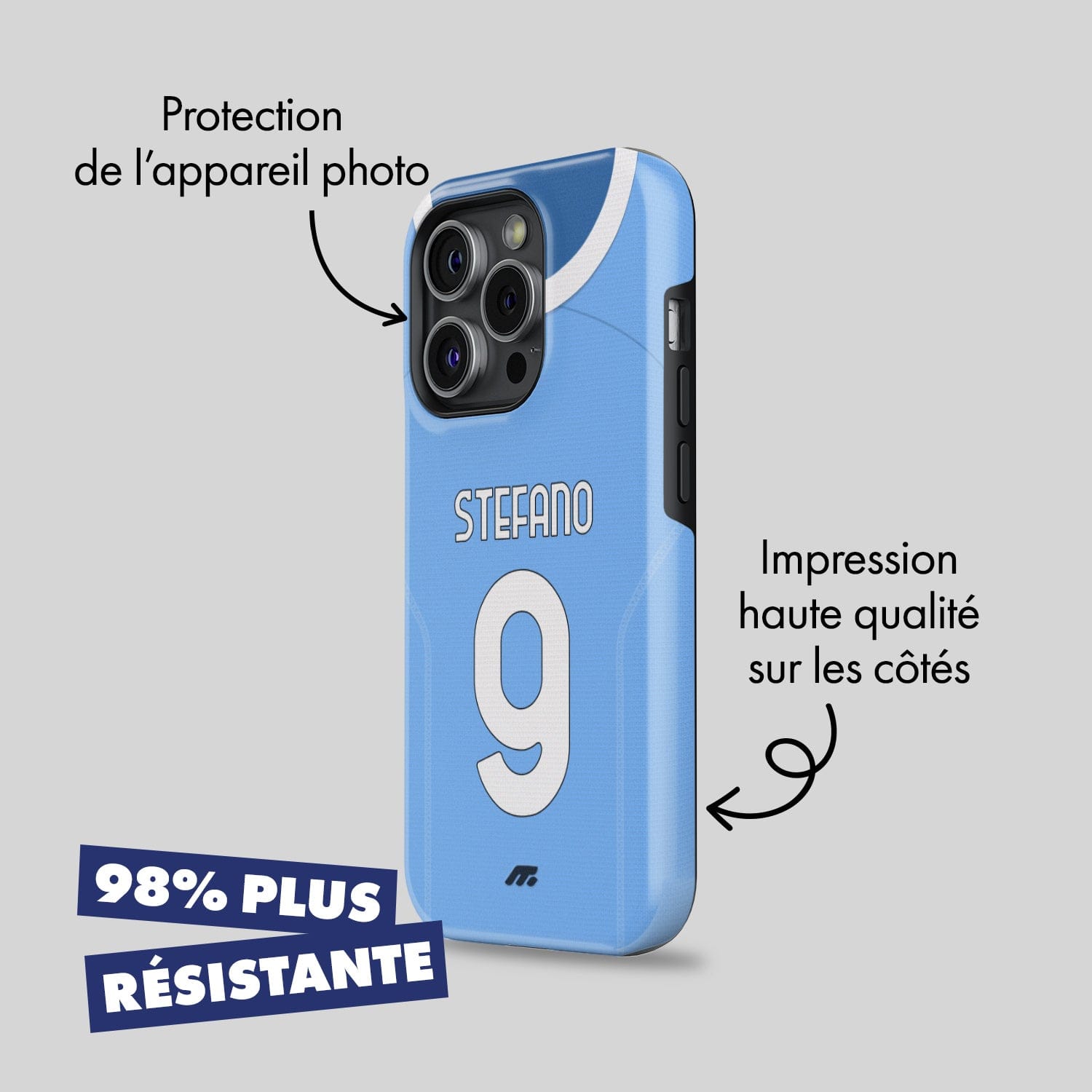 Coque de téléphone Lazio Roma personnalisable pour téléphone