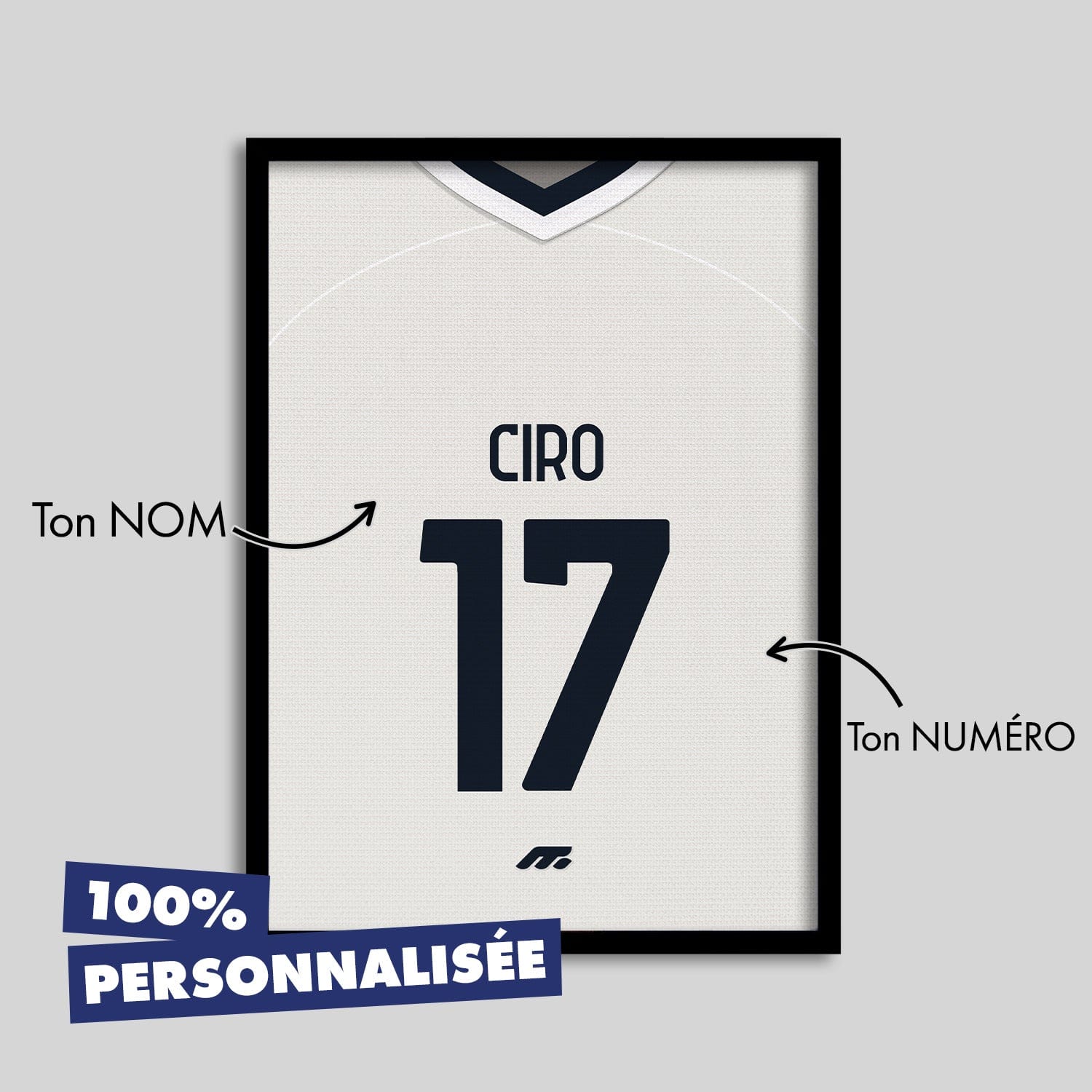 Affiche LAZIO football personnalisable à imprimer