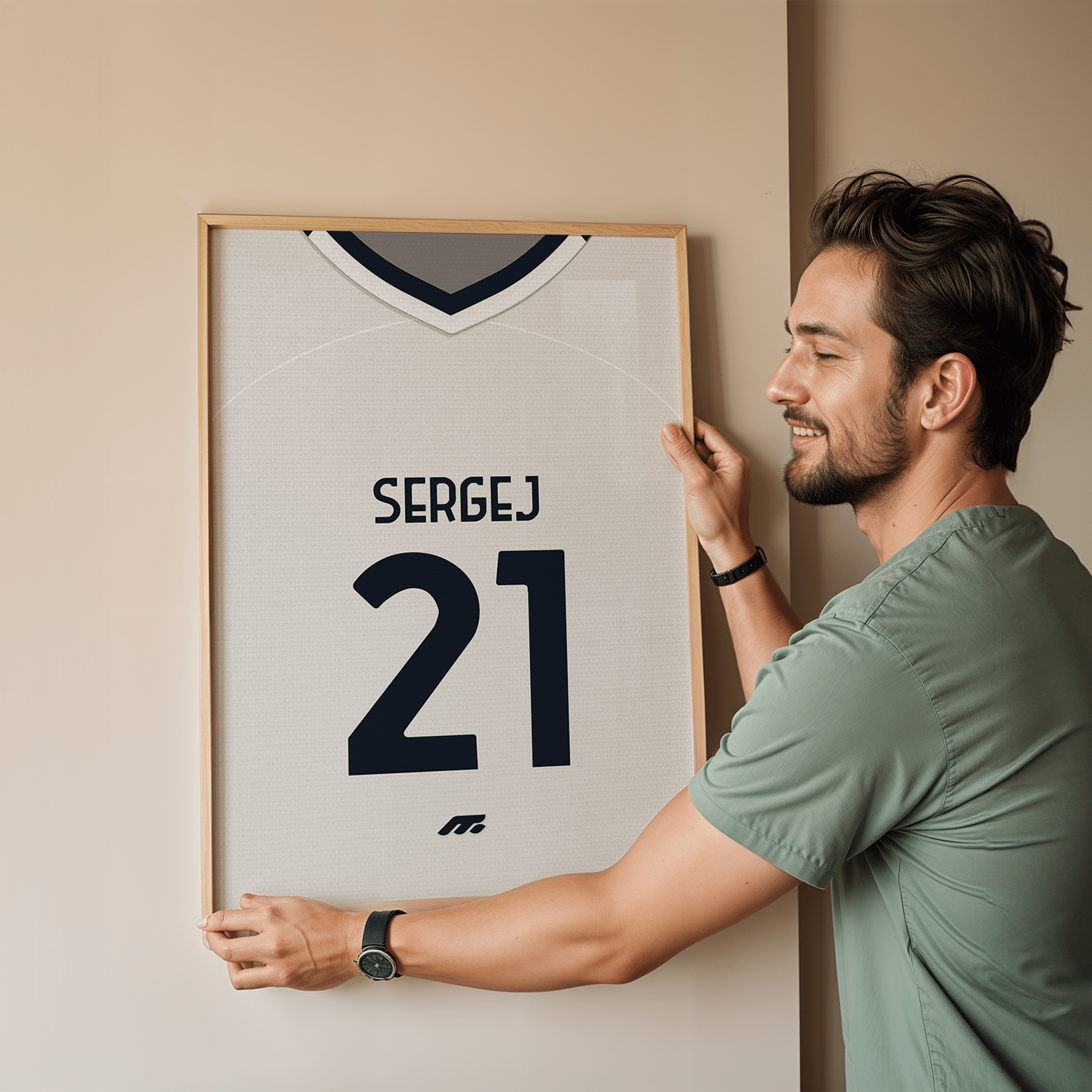 Affiche LAZIO football personnalisable à imprimer