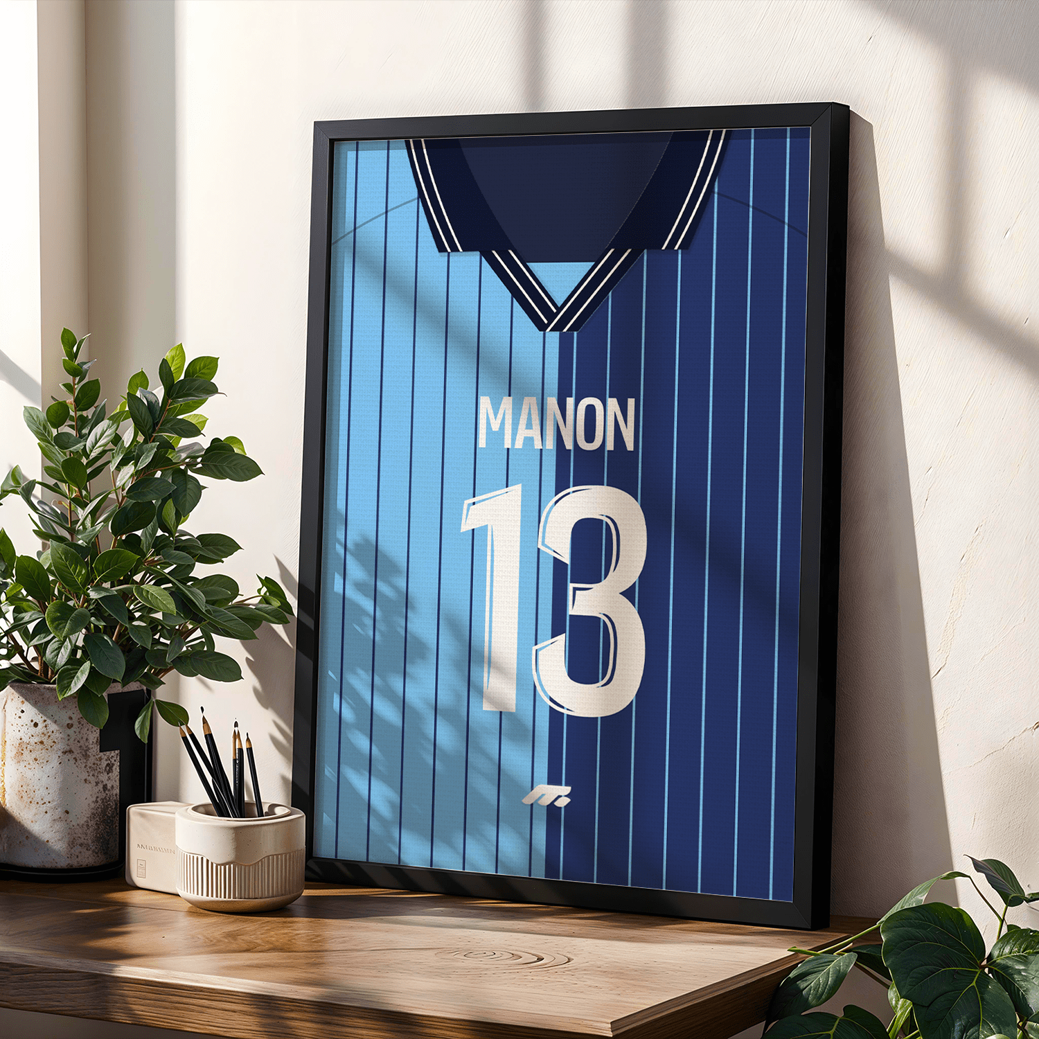 Affiche LE HAVRE football personnalisable à imprimer