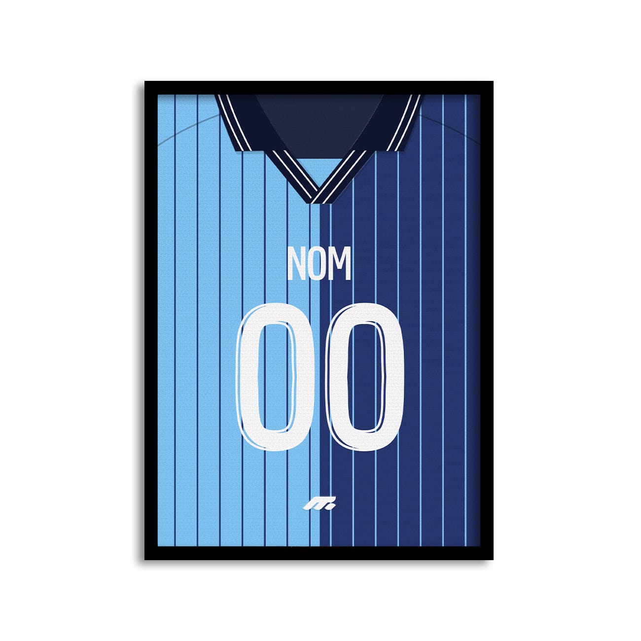 Affiche LE HAVRE football personnalisable à imprimer