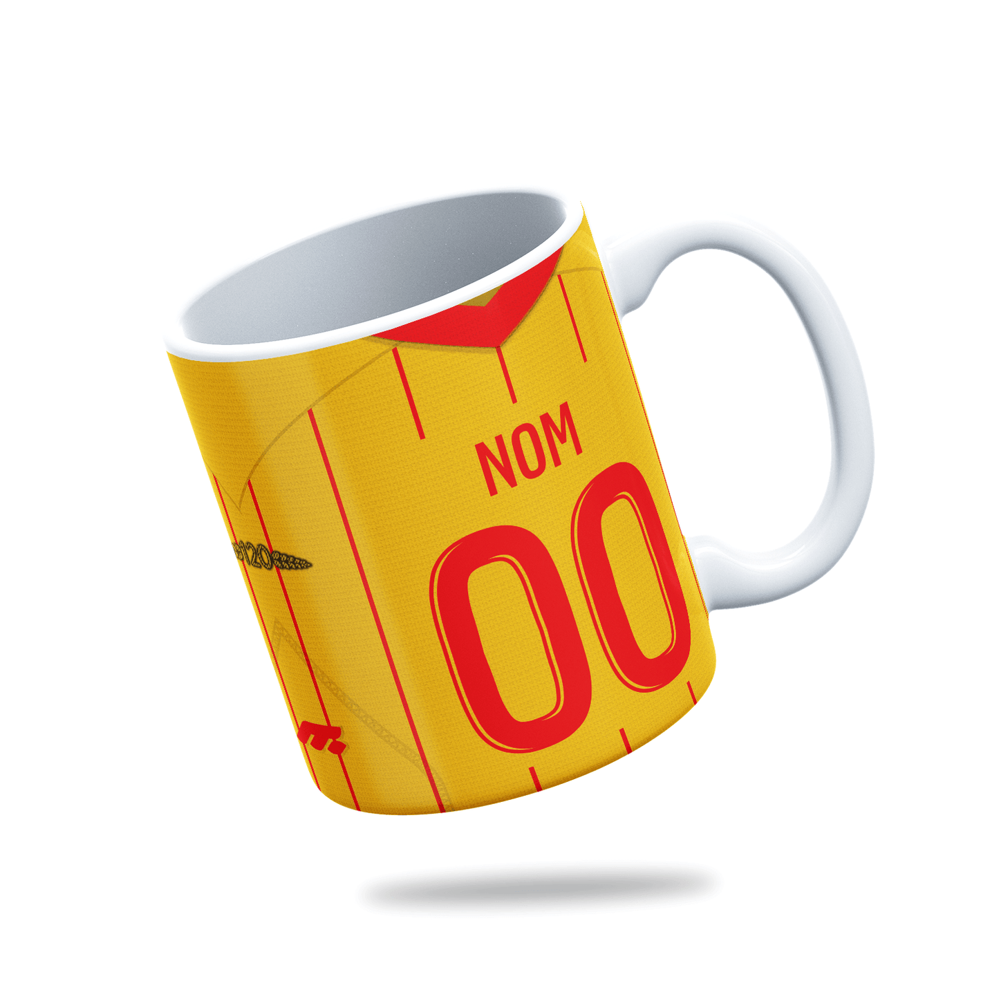 Mug Racing Club de Lens football personnalisable