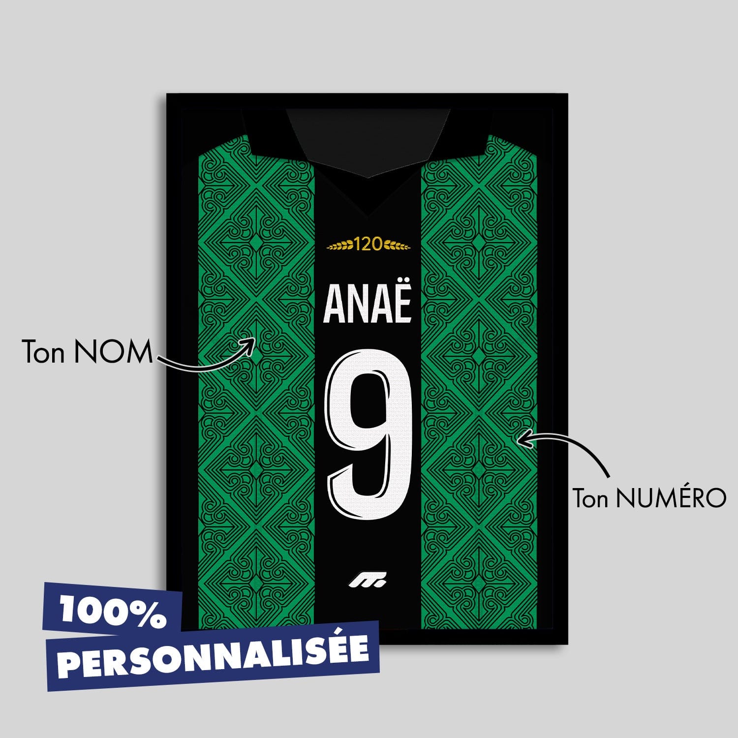 Affiche RC Lens football personnalisable à imprimer