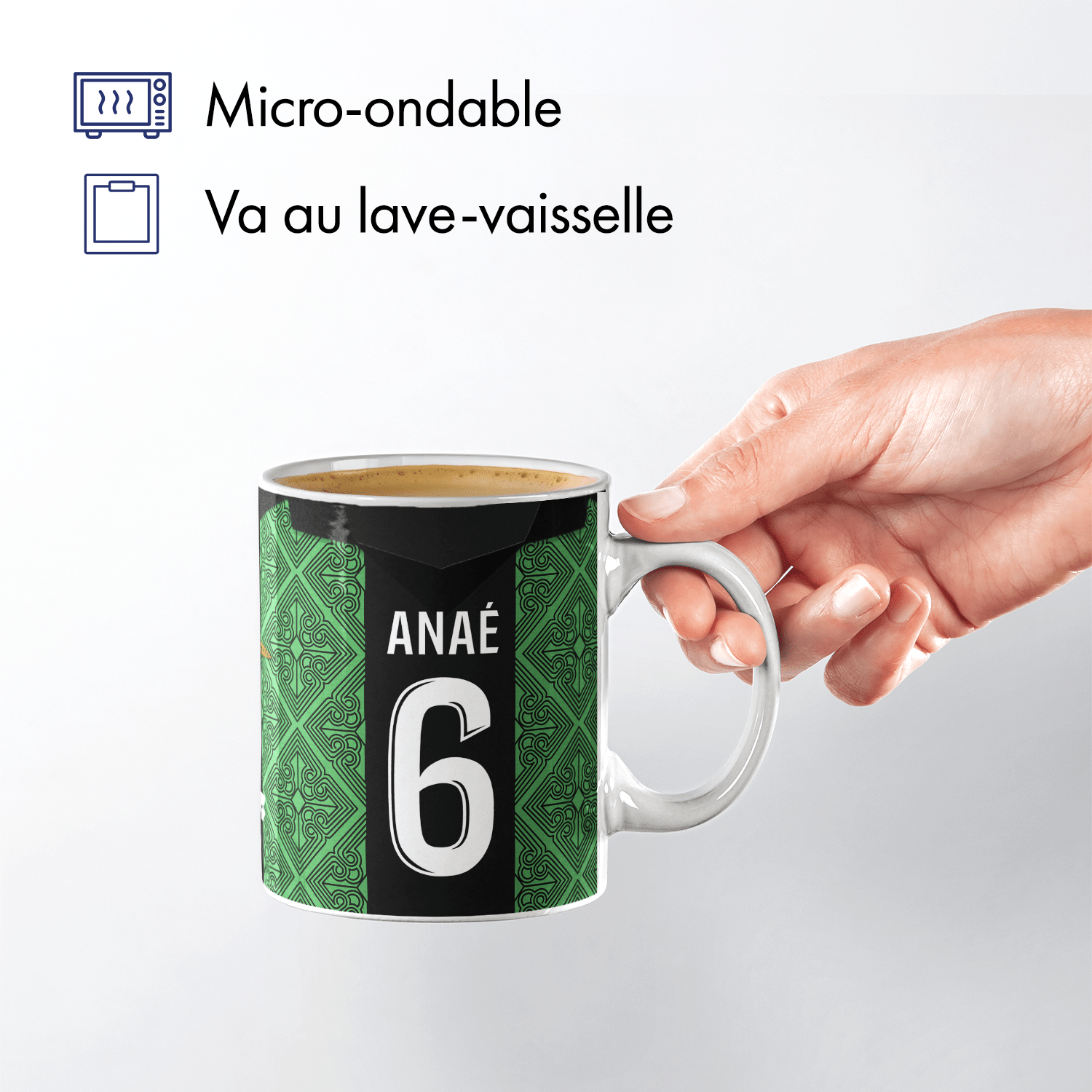 Mug Racing Club de Lens football personnalisable