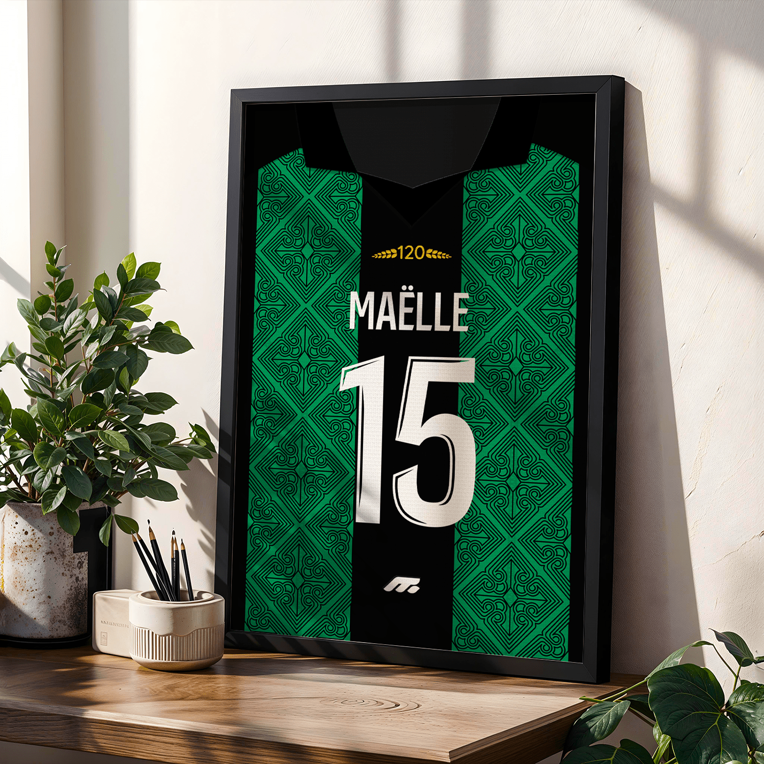 Affiche RC Lens football personnalisable à imprimer