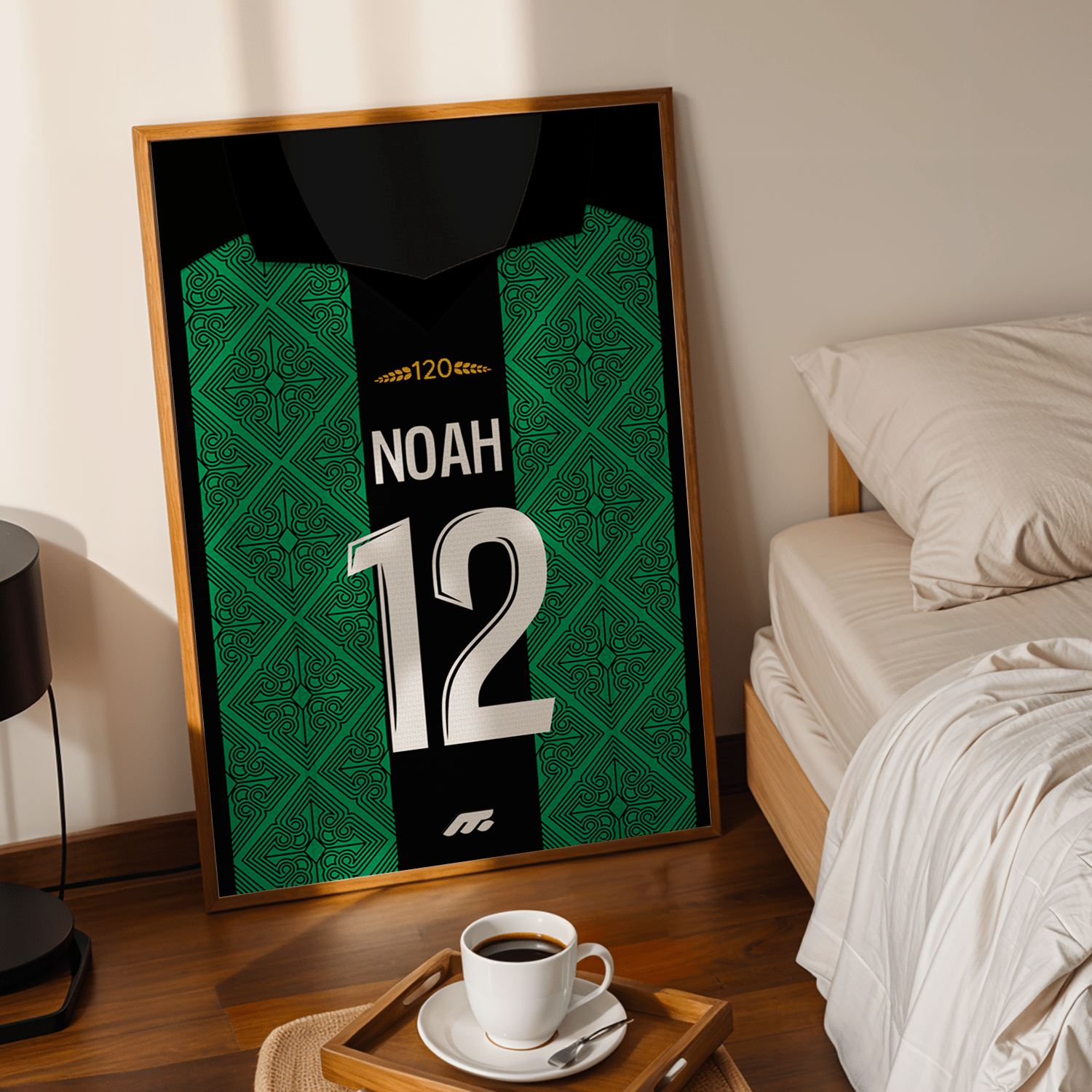 Affiche RC Lens football personnalisable à imprimer