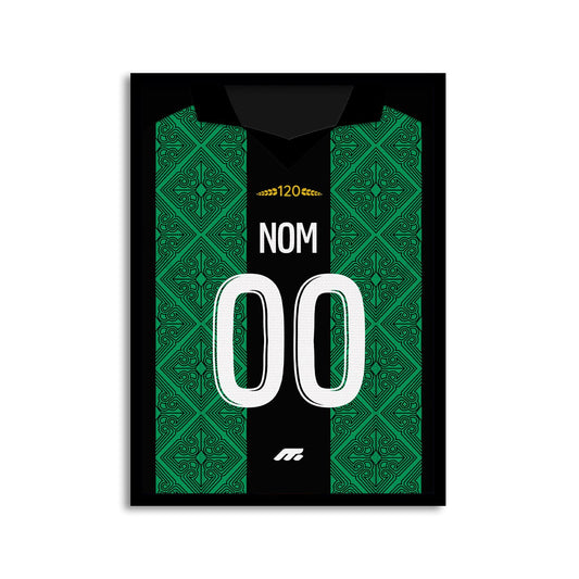 Affiche RC Lens football personnalisable à imprimer